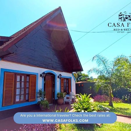 Casa Folks - Bed And Breakfast Пуерто Игуасу Екстериор снимка